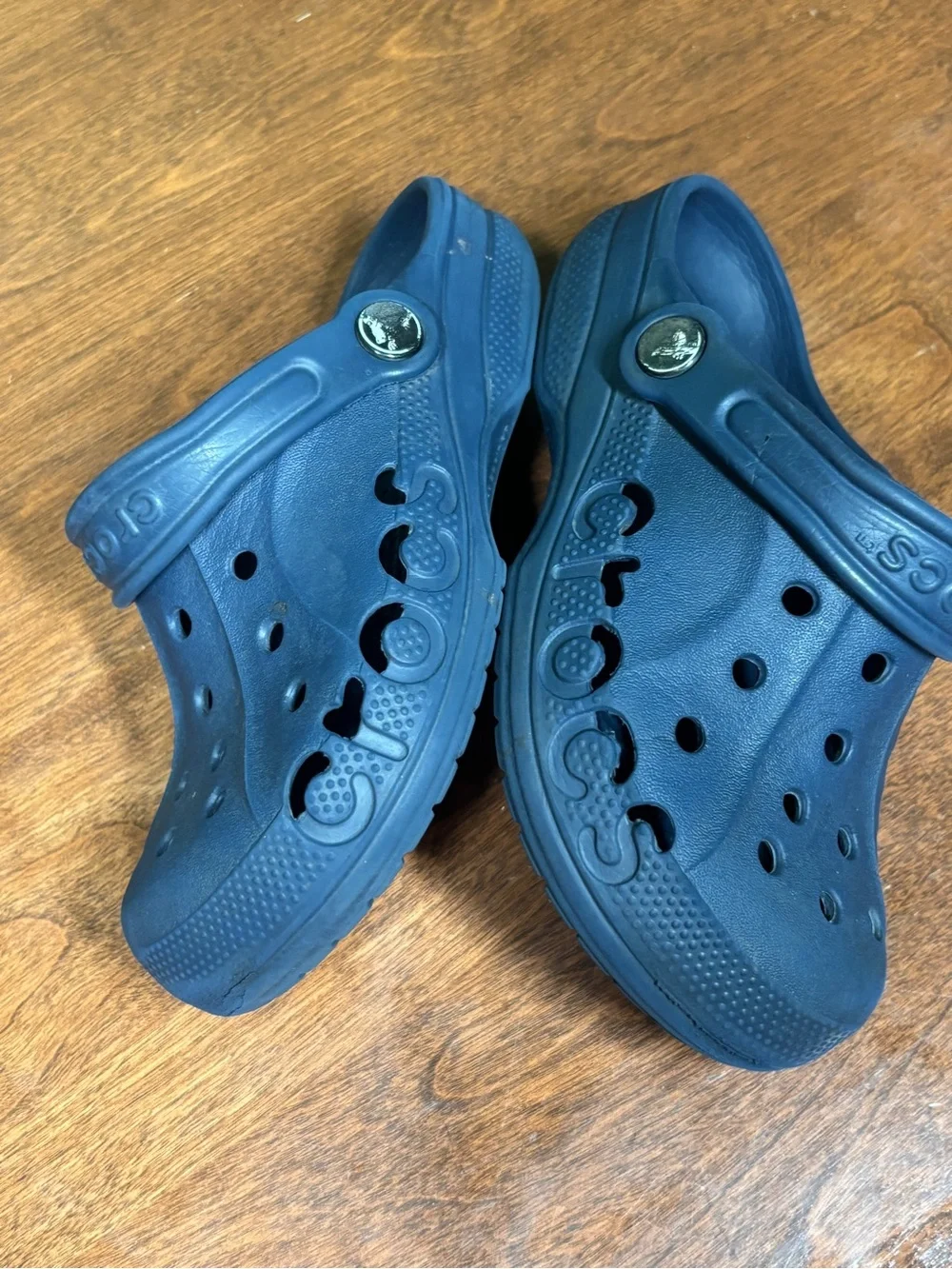 CROCS Kids Classic Clog in Dark Blue